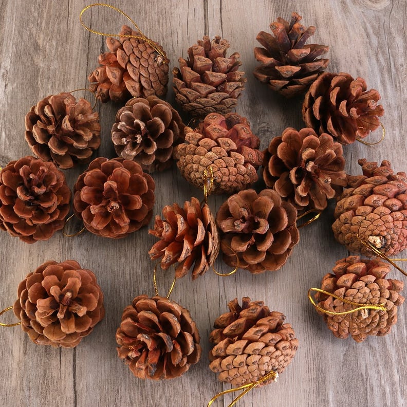 Christmas Pine Cone Ornaments