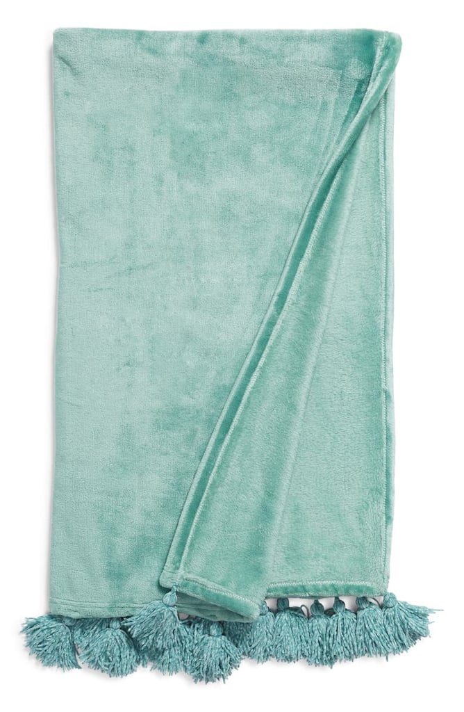 Nordstrom Bliss Plush Tassel Throw