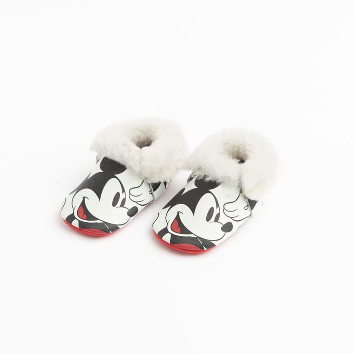 Mickey Mouse Shearling Mocc Mini Soles | New Freshly Picked Disney ...