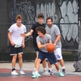 Apparently, Adam Sandler and Timothée Chalamet Are Basketball Buddies