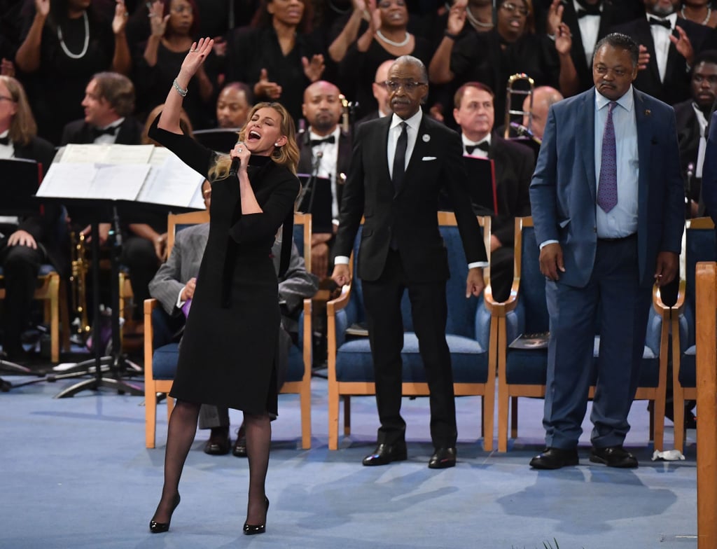 Aretha Franklin Funeral Pictures