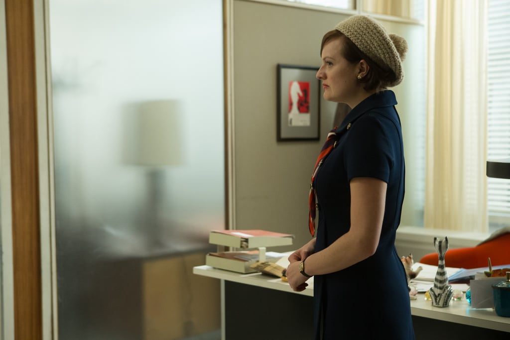 Elisabeth Moss As Peggy Olson On Mad Men Mad Men Season 7 Premiere Pictures Popsugar 0858