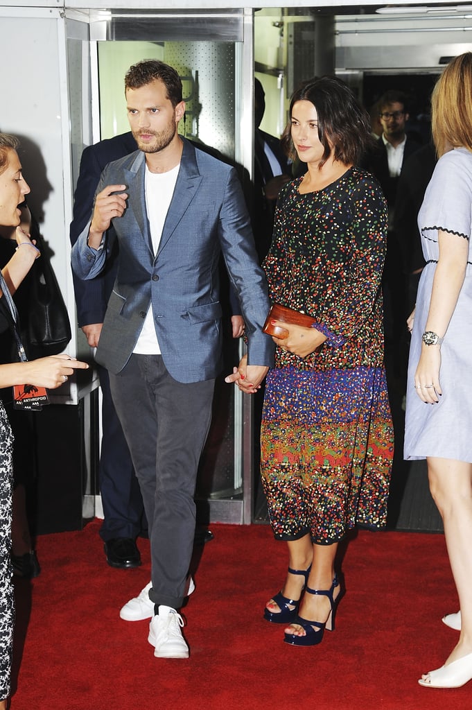 Jamie Dornan and His Wife at Anthropoid UK Premiere 2016