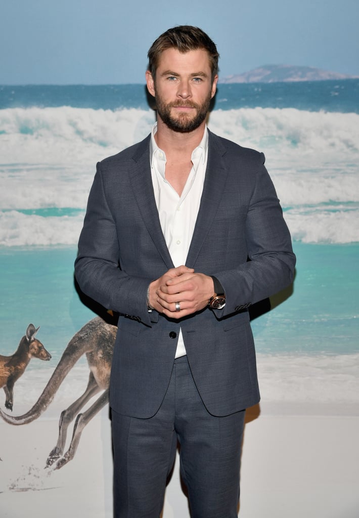 Chris Hemsworth at Virtual Tour of Australia in NYC 2017