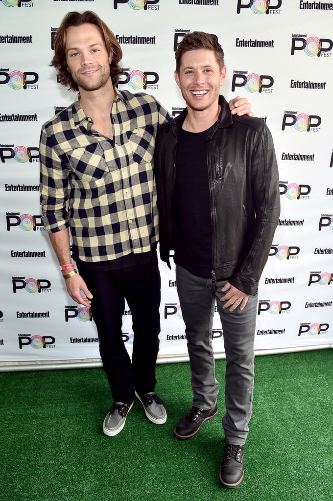 Jensen Ackles and Jared Padalecki at PopFest 2016