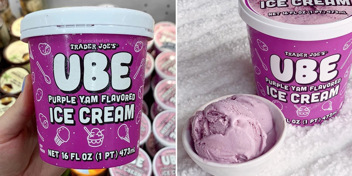 Trader Joe s Ube Ice Cream PS Food