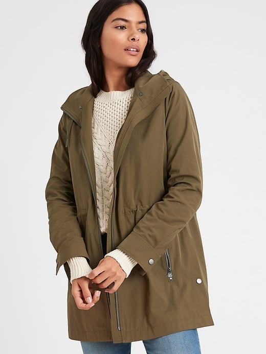 Banana republic rain deals jacket