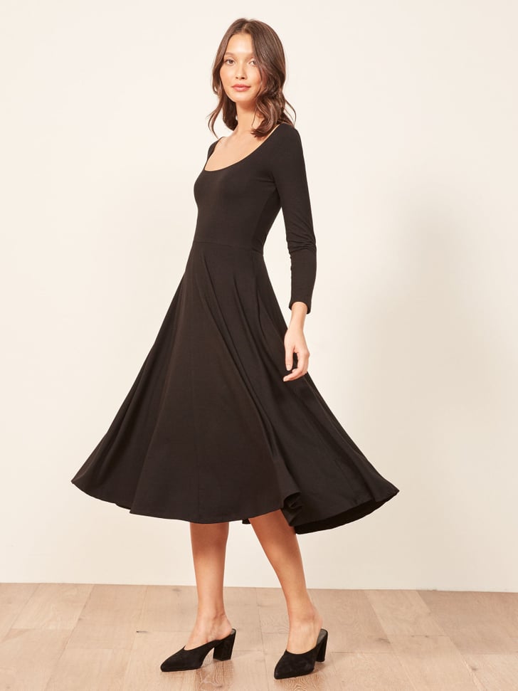 Reformation Fall Dress With Pockets