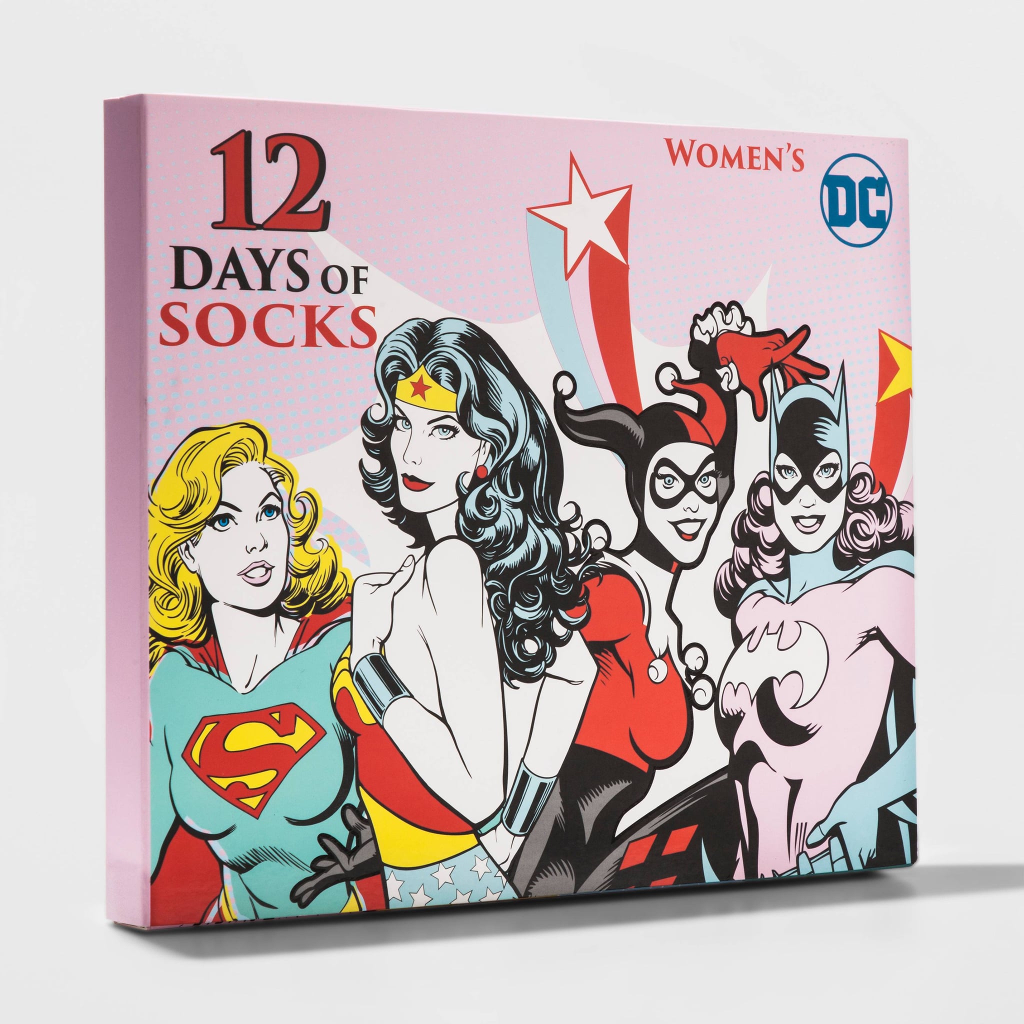 Women S Dc Comics 12 Days Of Socks Set Keep Your Feet Warm And Heart Happy With These 15 Sock Advent Calendars Popsugar Family Photo 4