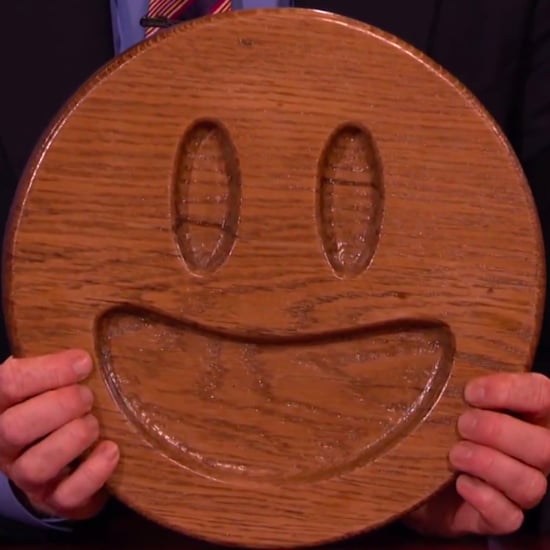 Wooden Emoji Made by Nick Offerman