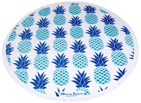 Maui Pineapple Round Beach Towel ($60)