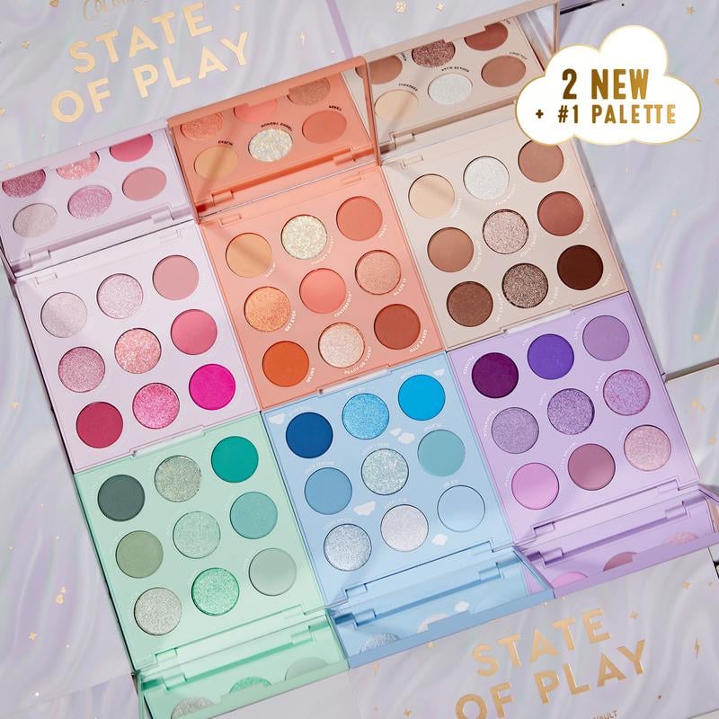 ColourPop State of Play Pressed Powder Makeup Palette Vault