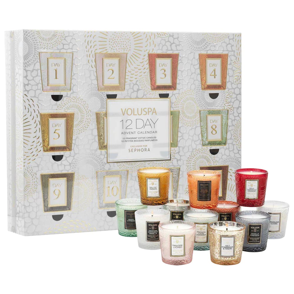 For the Candle Lover Voluspa 12 Day Advent Calendar The Best Holiday