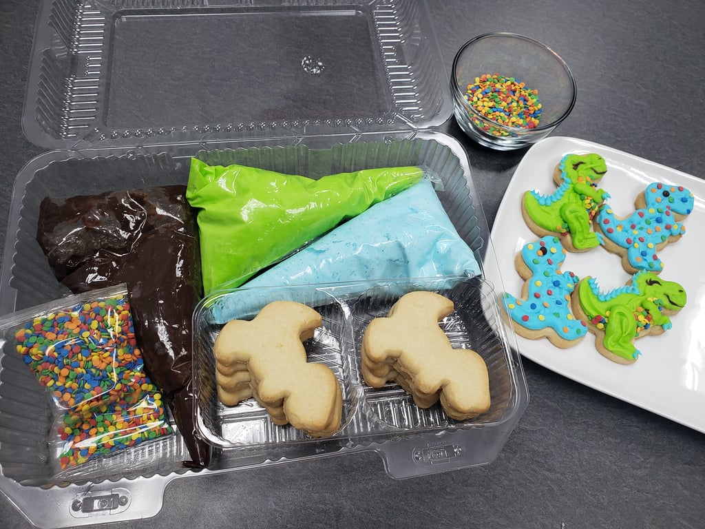 Sam's Club $6 Dinosaur and Unicorn Cookie Kits