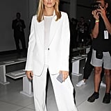 The Day She Dared to Give Menswear a Go in a Loose-Fitting Suit