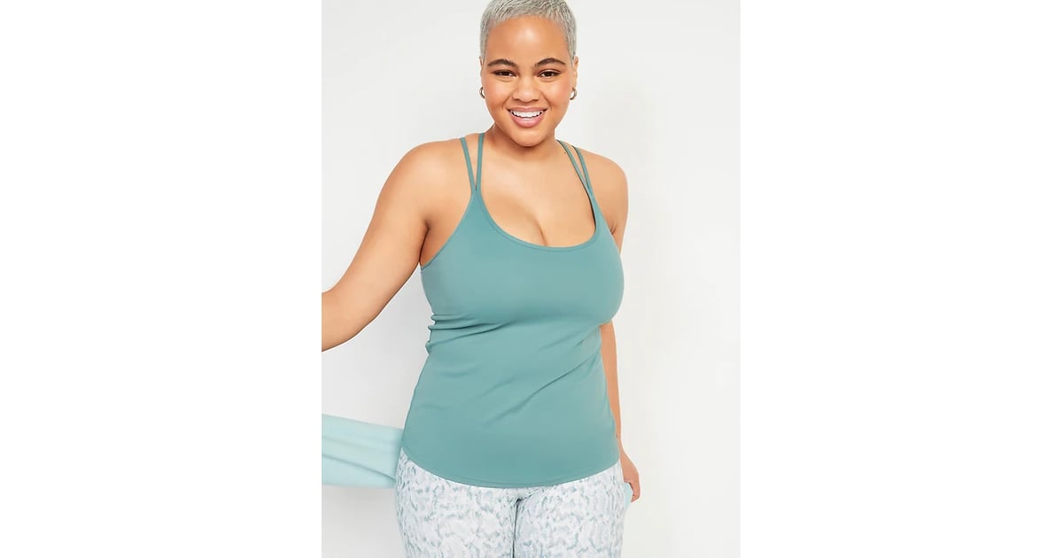 Old Navy Strappy PowerSoft Shelf-Bra Tank Top, Out of 1,900+ Pieces in Old  Navy's Clearance Section, Shop Our Favourite 37 Deals Here