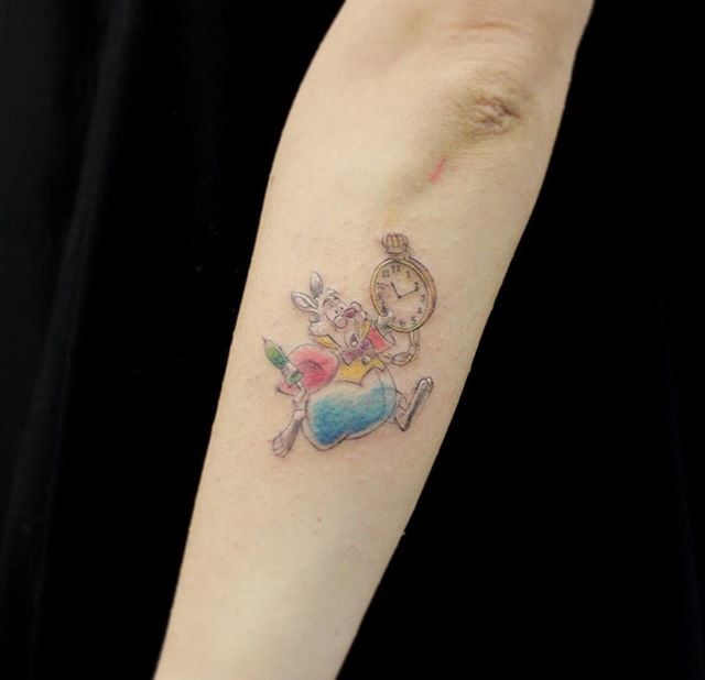 Small Alice In Wonderland Tattoos Popsugar Love Sex