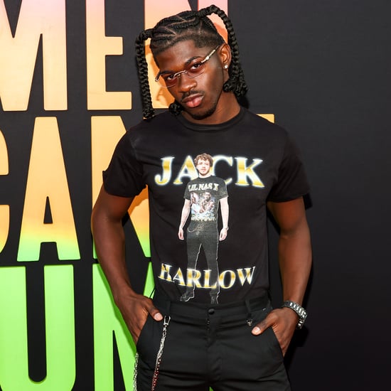 Lil Nas X Wears Jack Harlow T-Shirt to Premiere