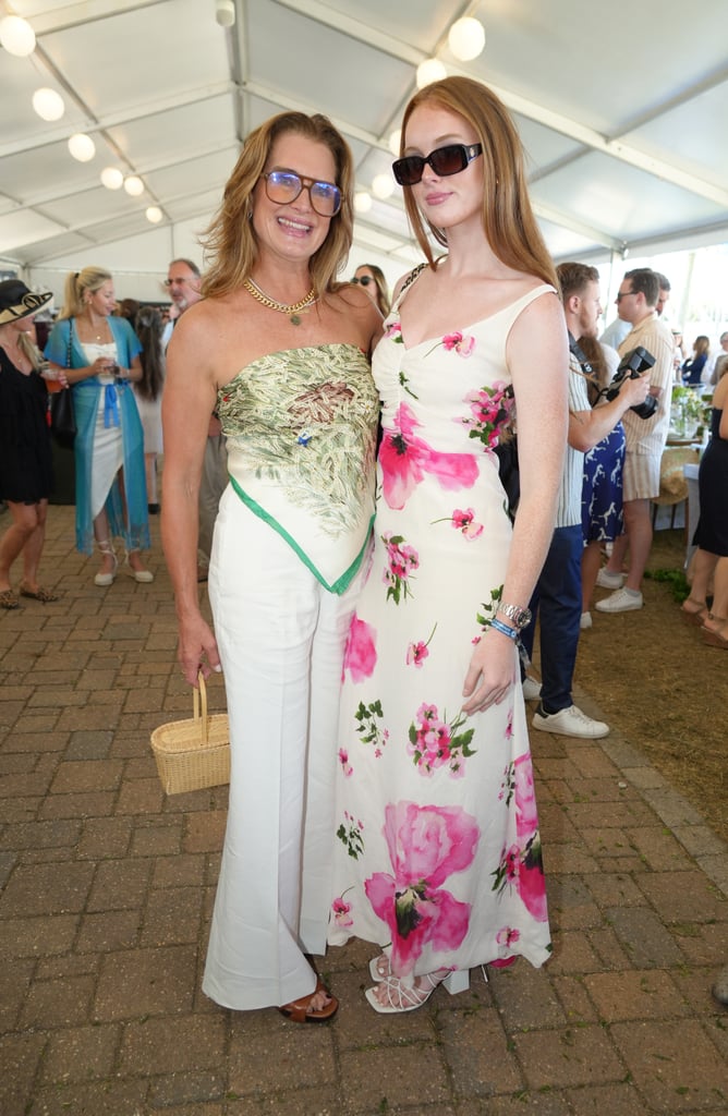 Brooke Shields and Daughter Grier at the Hampton Classic