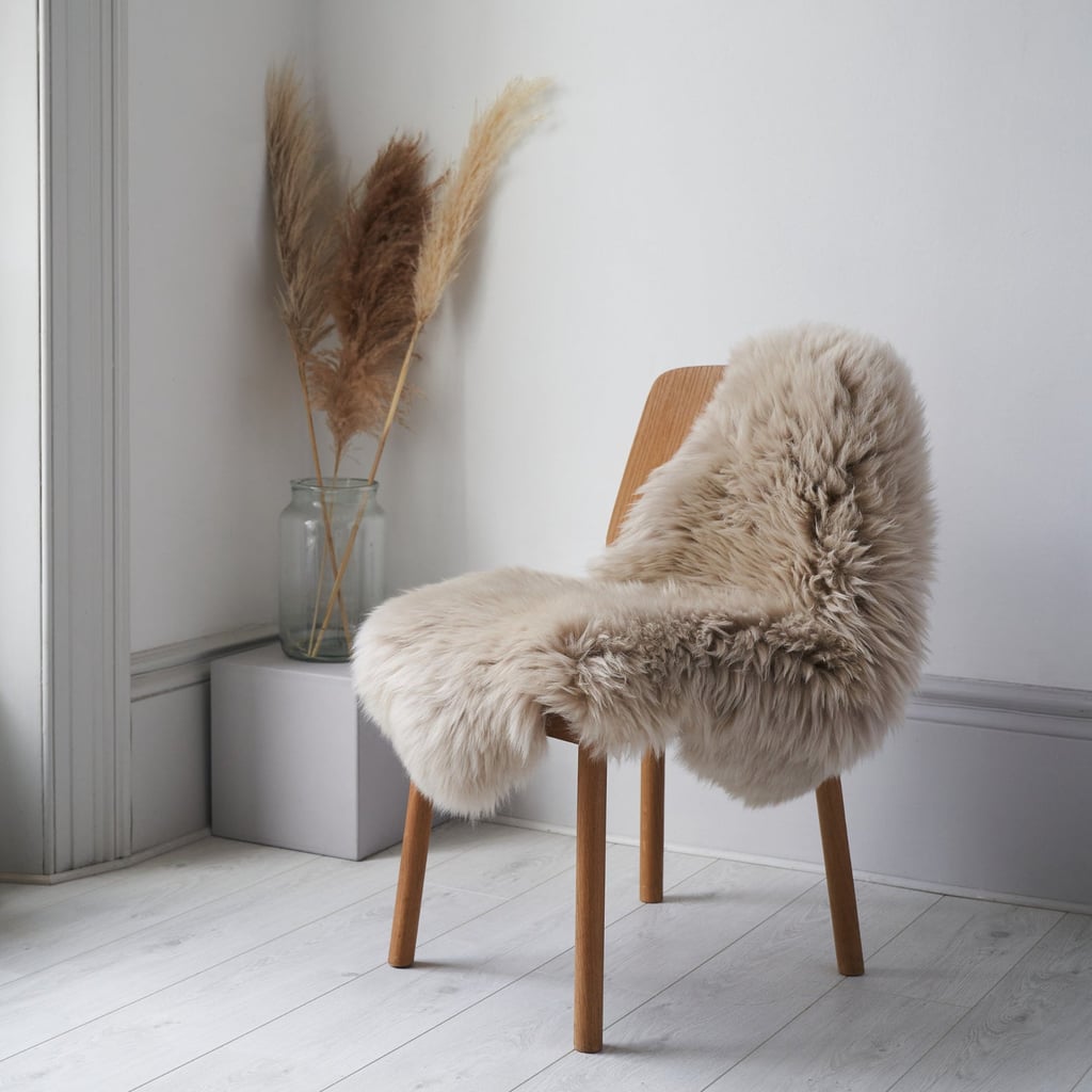 For a Decorative Prop: Surrey Style Interiors Sheepskin Rug