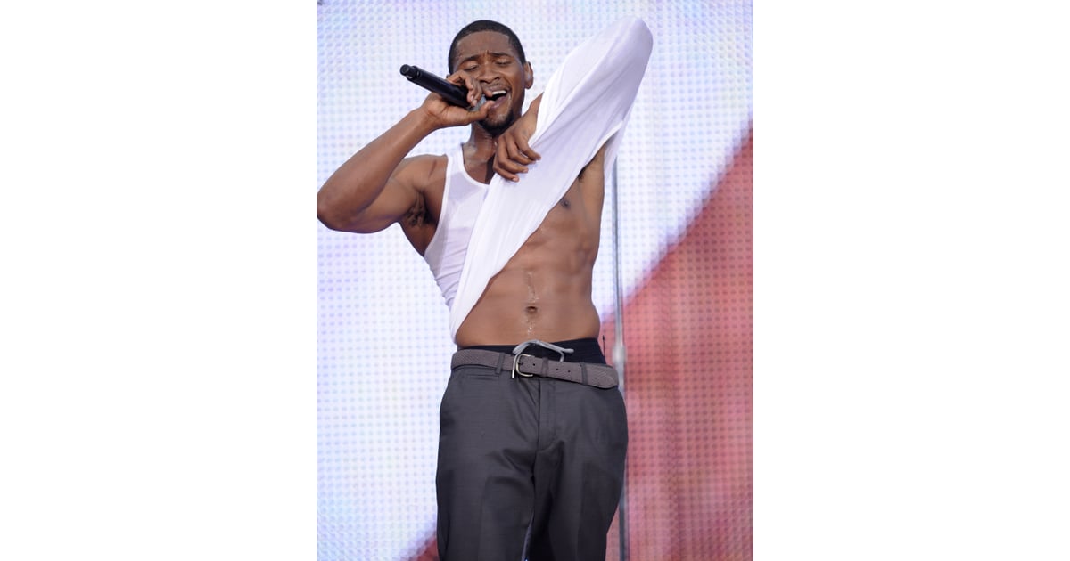 Sexy Pictures Of Usher Shirtless Popsugar Celebrity Photo 12