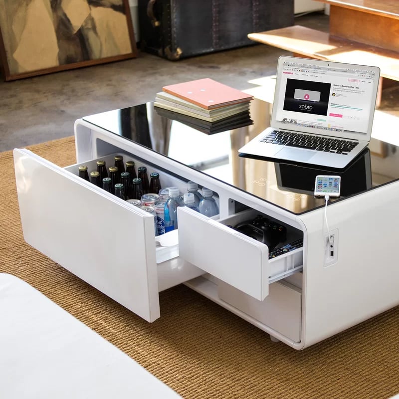 A Smart Coffee Table: Sobro Smart Coffee Table
