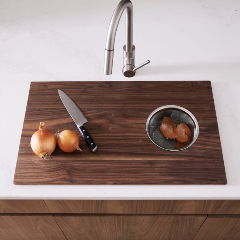 A Smart Cutting Board: StoneWon Designs Co. Over-the-Sink Cutting Board