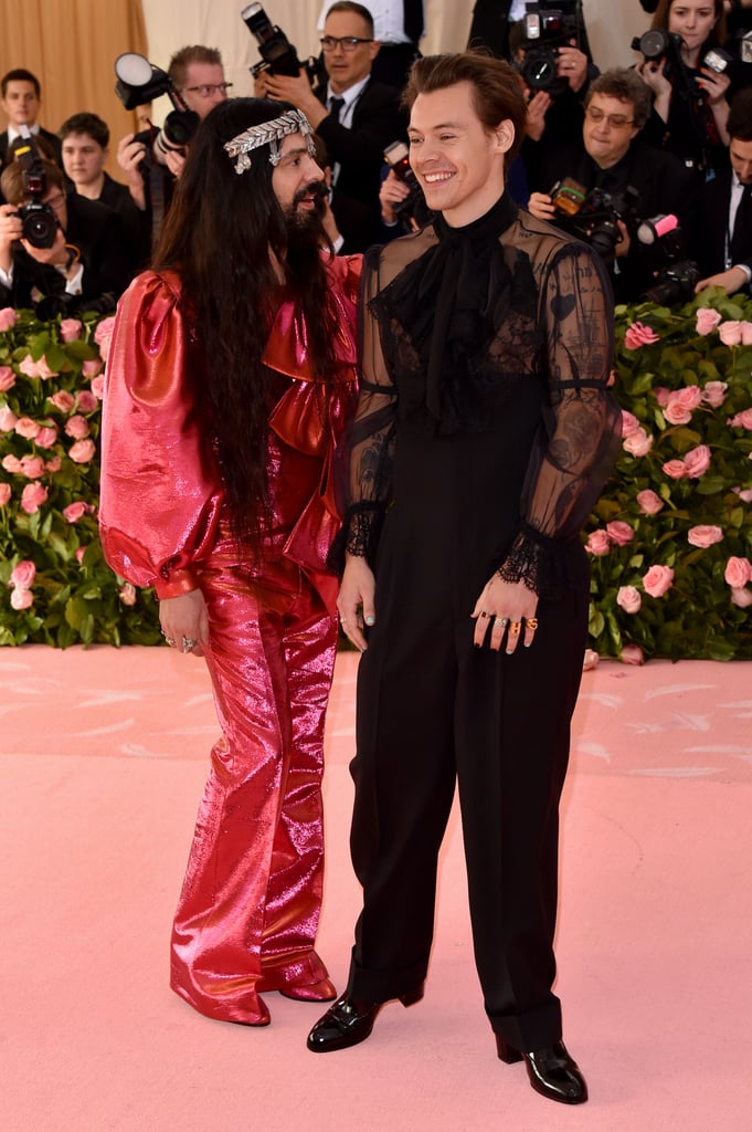 Harry Styles at the 2019 Met Gala POPSUGAR Celebrity Photo 27