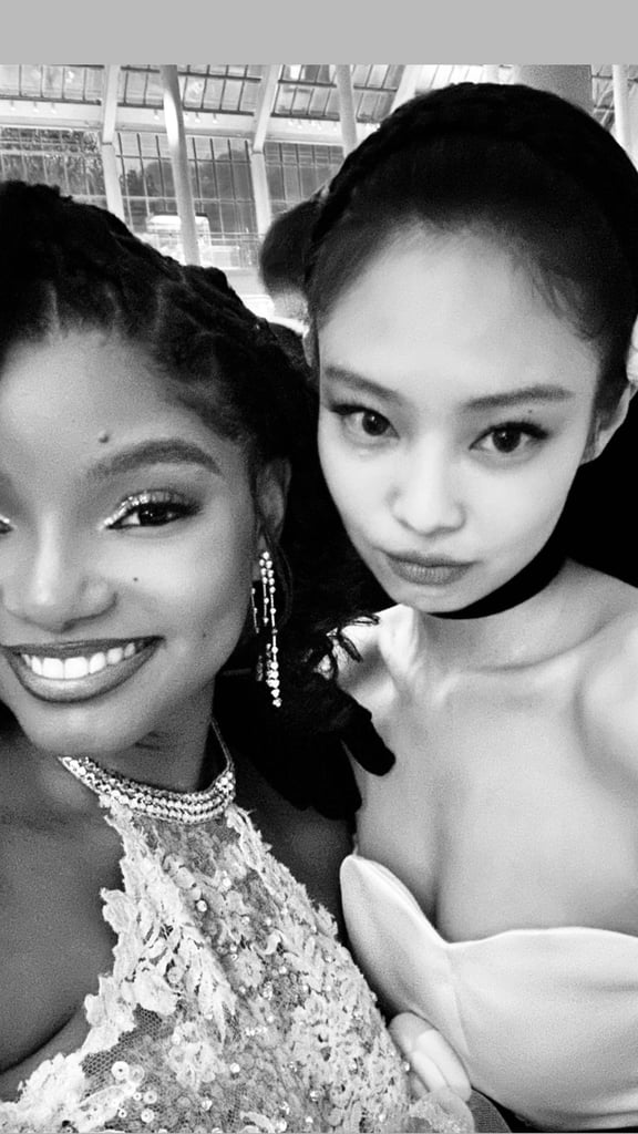 Halle Bailey and Blackpink's Jennie at the 2023 Met Gala