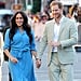 Meghan Markle Repeats Her Blue Veronica Beard Dress on Tour