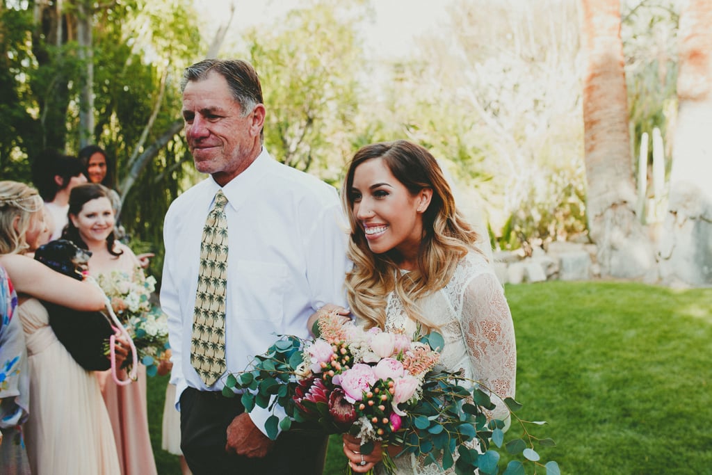 Trendy Palm Springs Wedding