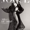 Miley Cyrus Wears a Figure-Sculpting Cutout Bodysuit on the Cover of British Vogue