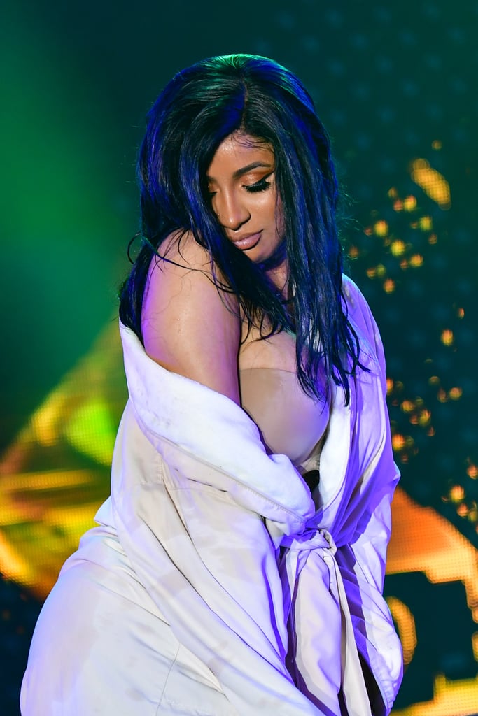 Cardi B Performing at Bonnaroo in 2019