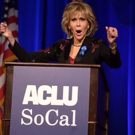 Jane Fonda Praising Colin Kaepernick Quote at ACLU Gala 2017