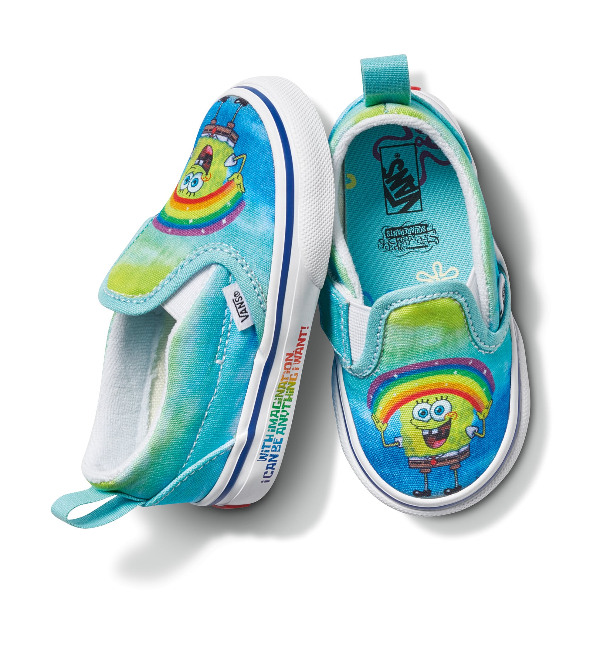 SpongeBob Vans Collection For Toddlers and Kids PS Family