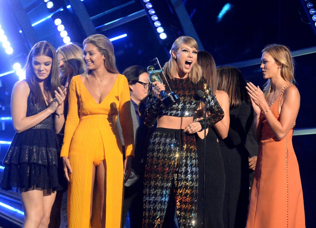 And She Won a Bunch of Major Awards With Her BFFs at Her Side