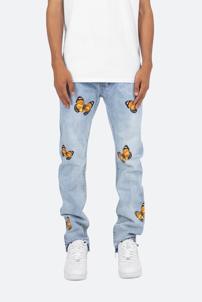 Mnml D223 Butterfly Denim