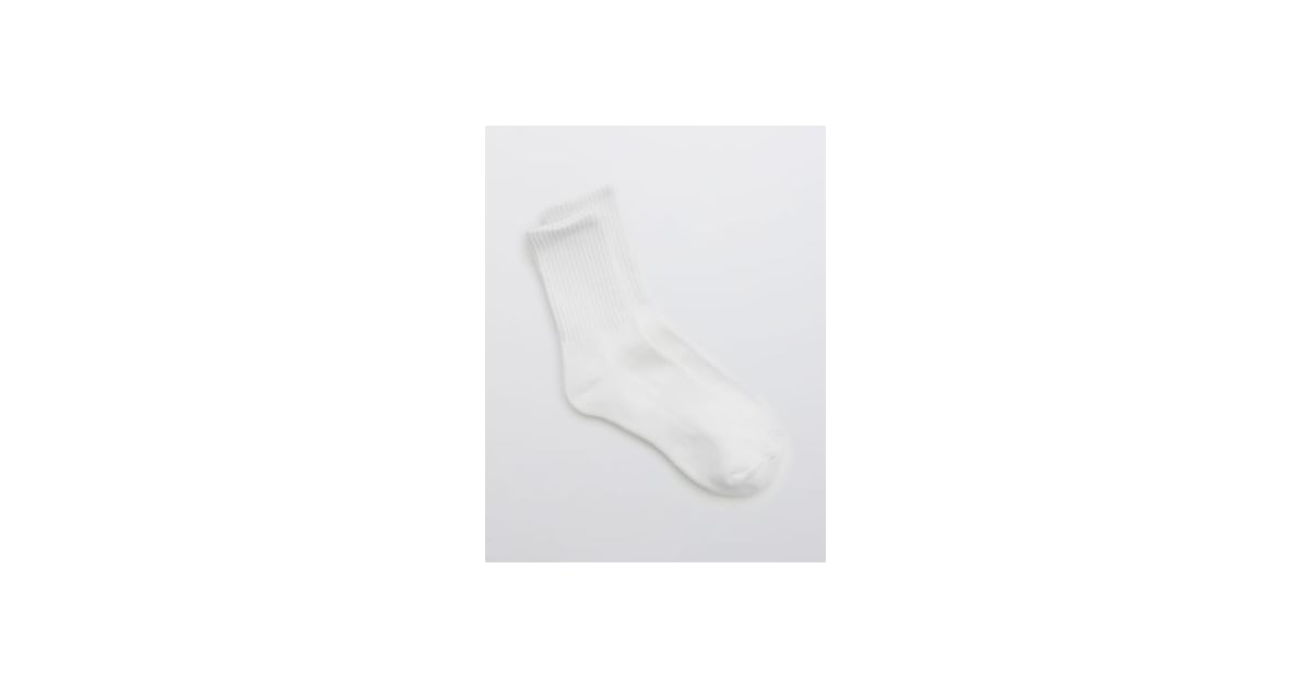 Aerie OFFLINE Graphic Crew Socks ($10) | How to Wear the Doc Martens ...