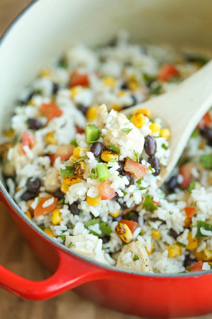 OnePot Beans, Chicken, and Rice Easy Cheap Dinner Recipes POPSUGAR