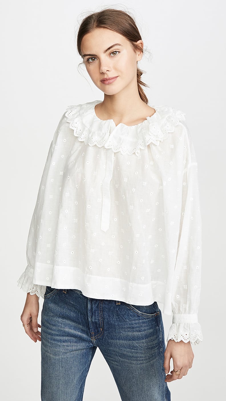 OPT Eyelet Top