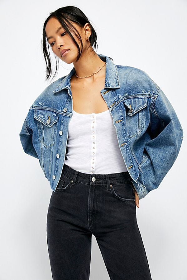 We the Free Amelia Slouchy Trucker Jacket | The Best Spring Clothes For ...