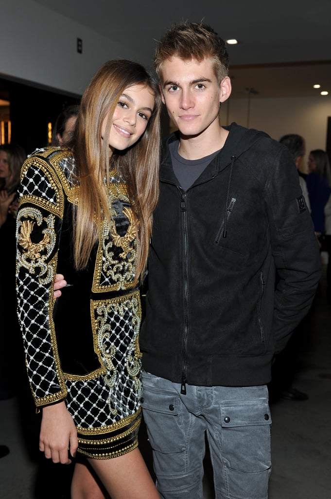 Cindy Crawford and Her Family at Becoming Book Party 2015