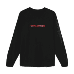 Perfume Bottle Black Long Sleeve