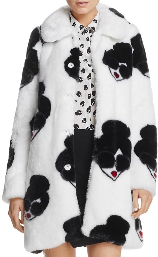 Alice + Olivia Kinsley Stace Face Coat