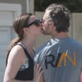 Anne Hathaway and Adam Shulman Share a Smooch After Hitting the Gym