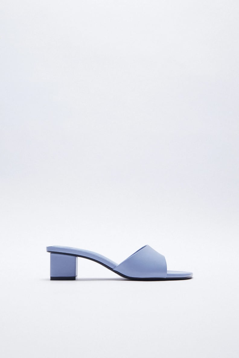 Zara Thick Heeled Sandals