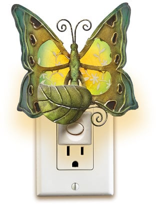 Deco Breeze Decor Butterfly Night Light