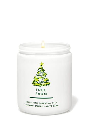 Bath & Body WorksTree Farm Single Wick Candle