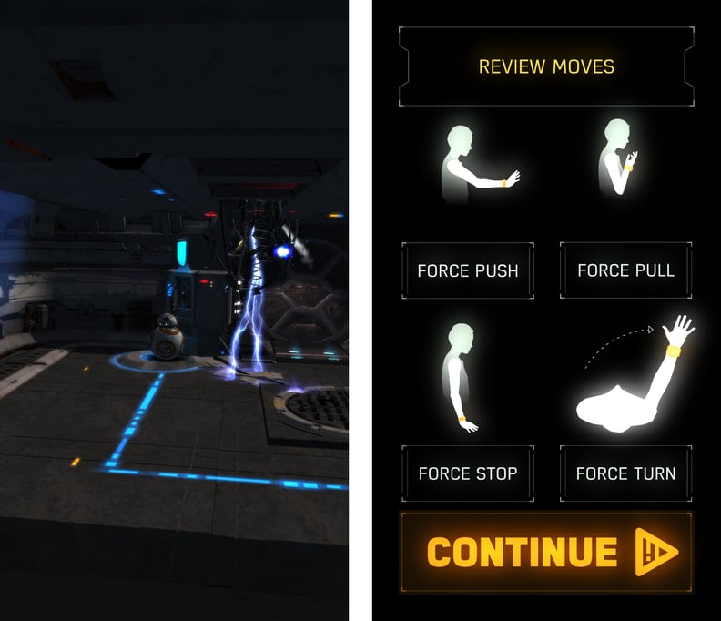 You also get to play a game to learn the right moves.