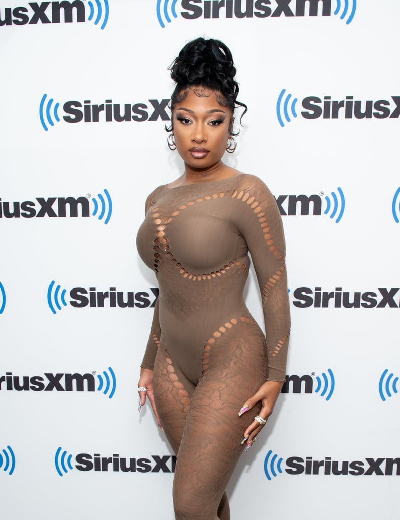 NEW YORK, NEW YORK - AUGUST 10: Megan Thee Stallion visits the SiriusXM Studios on August 10, 2022 in New York City. (Photo by Noam Galai/Getty Images for ABA)